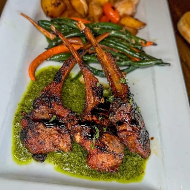 Grilled Lamb Chops.