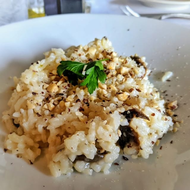 Hazelnut Risotto.