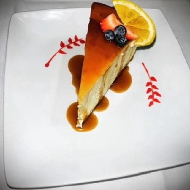 Caramel Cheesecake.